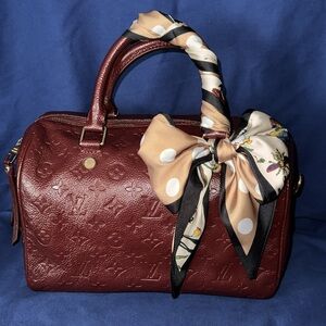 Vintages Wine Monogram Speedy 30 Handbag